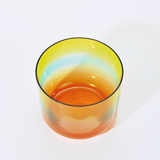 Alchemy Clear Rainbow E Note Crystal Singing Bowl - clear rainbow bowl - On sale